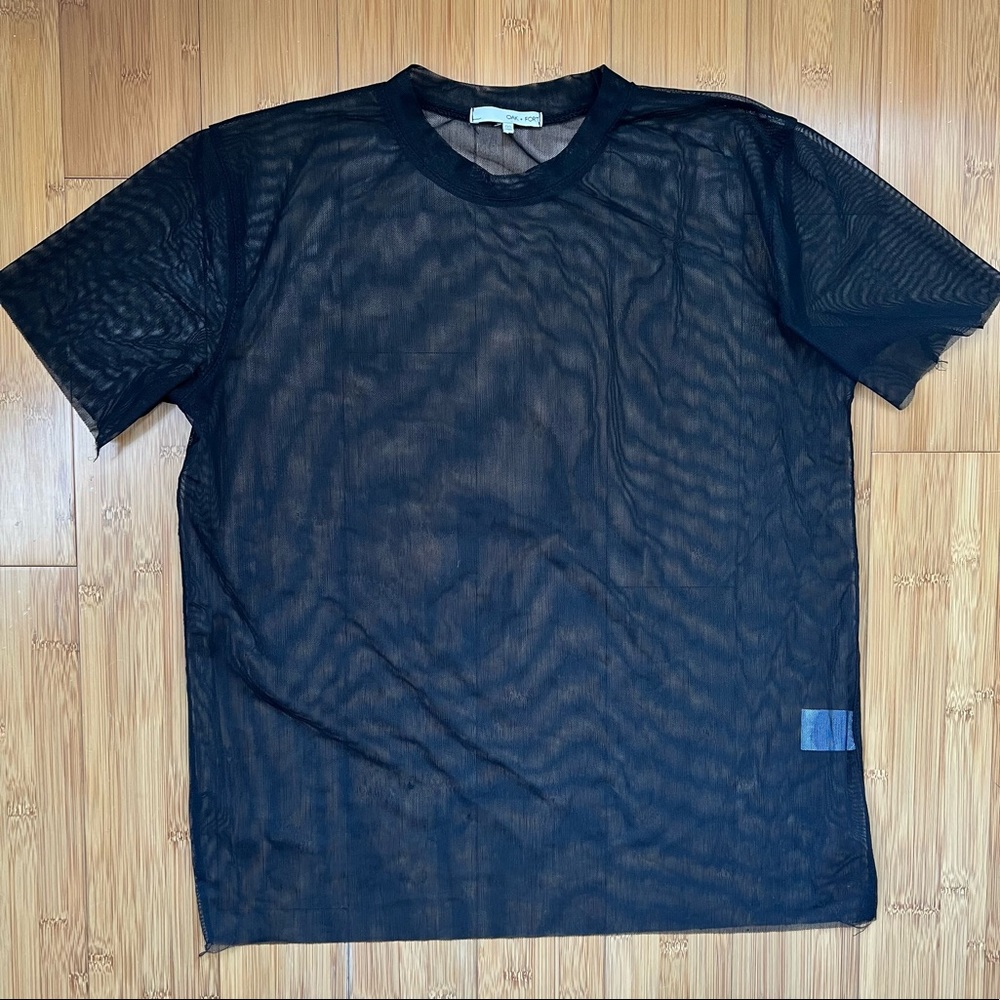 Oak + Fort Sheer Oversized Shirt